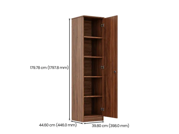 Rio Single Door Wardrobe